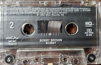 Bobby Brown - Bobby *CASSETTE* | Near Mint (NM) Near Mint (NM) - FUNK / USED *NEAR MINT*