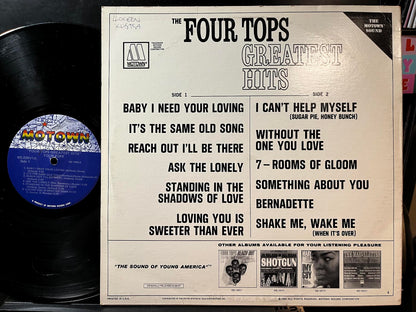 Four Tops - Greatest Hits (VINYL) | Near Mint (NM) Excellent+ (EX+) - FUNK / USED *NEAR MINT*