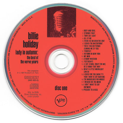 Lady In Autumn: The Best Of The Verve Years (2xCD) | Near Mint (NM or M-) Near Mint (NM or M-) - JAZZ / USED *NEAR MINT*