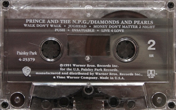 Prince - Diamonds And Pearls *CASSETTE* | Near Mint (NM) Near Mint (NM) - FUNK / USED *NEAR MINT*