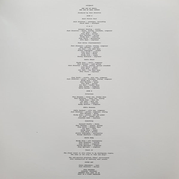 Vulfpeck - The Joy Of Music, The Job Of Real Estate (VINYL LP) | USED - FUNK / USED *NEAR MINT*