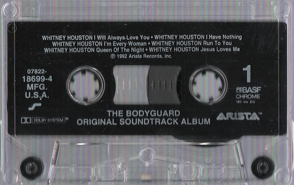 Various - The Bodyguard (Original Soundtrack Album) *CASSETTE* | Near Mint (NM) Near Mint (NM) - FUNK / USED *NEAR MINT*