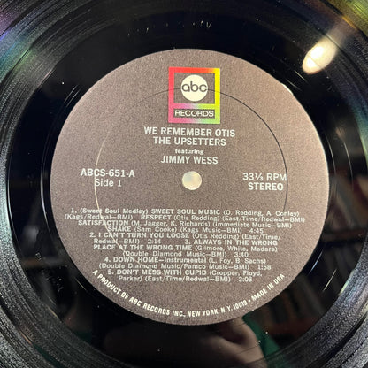 We Remember Otis *PROMO* | Near Mint (NM) Very Good Plus (VG+)
