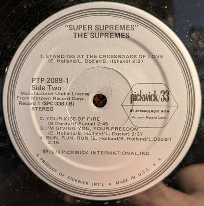 Super Supremes (2xVINYL) | Near Mint (NM) Excellent+ (EX+) - FUNK / USED *NEAR MINT*