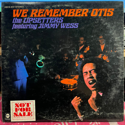 The Upsetters (6) - We Remember Otis *PROMO* | Near Mint (NM) Very Good Plus (VG+) - FUNK / USED *NEAR MINT*