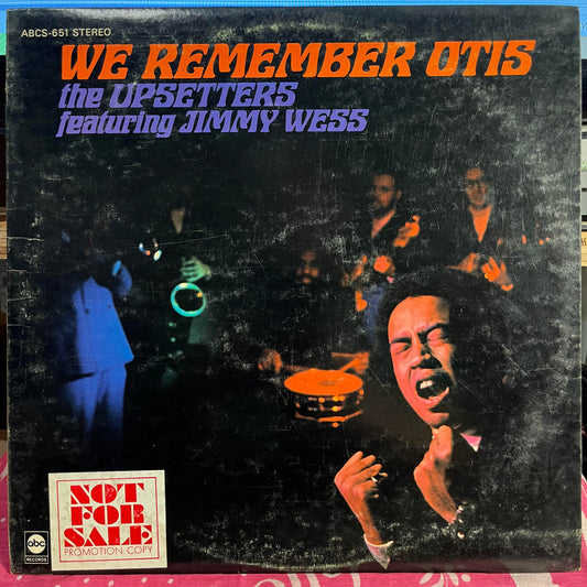 The Upsetters (6) - We Remember Otis *PROMO* | Near Mint (NM) Very Good Plus (VG+) - FUNK / USED *NEAR MINT*