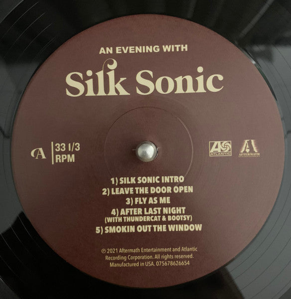 An Evening With Silk Sonic (VINYL) | Near Mint (NM) Near Mint (NM) - FUNK / USED *NEAR MINT*