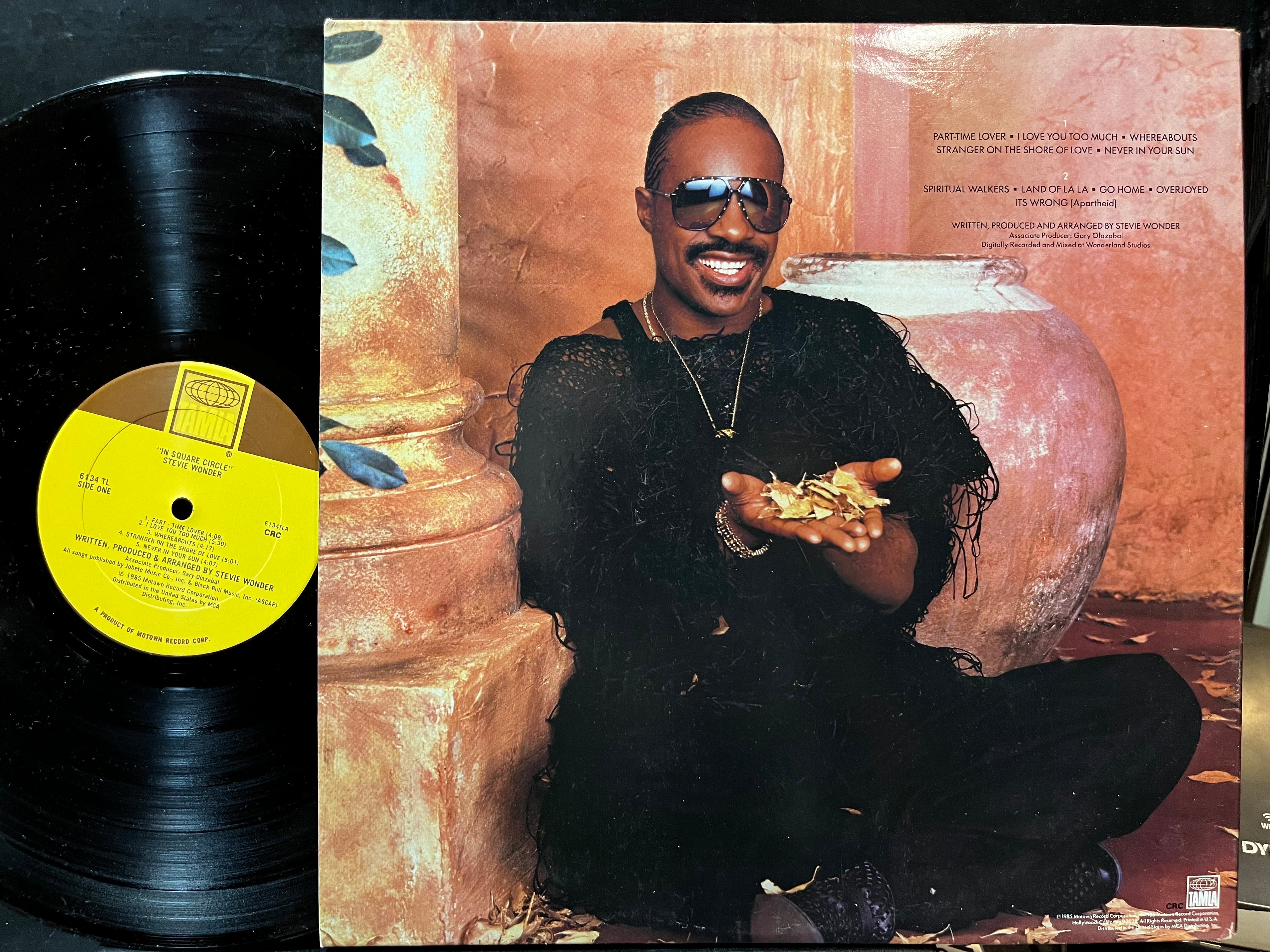 Stevie Wonder - In Square Circle (VINYL LP) | USED Near Mint (NM