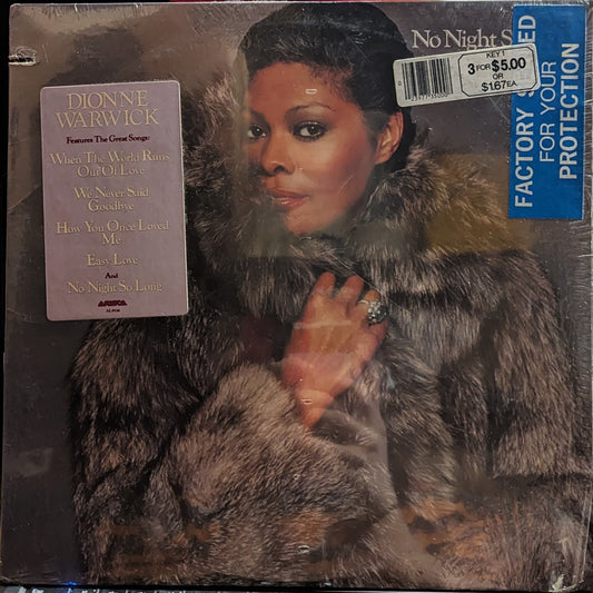 Dionne Warwick - No Night So Long *CLUB* | Near Mint (NM) Near Mint (NM) - FUNK / USED *NEAR MINT*