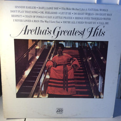 Aretha's Greatest Hits (VINYL) | Near Mint (NM) Excellent (EX) - FUNK / USED *NEAR MINT*