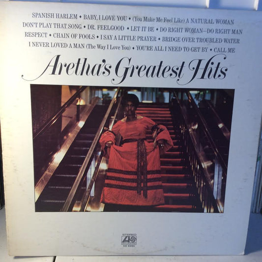 Aretha's Greatest Hits (VINYL) | Near Mint (NM) Excellent (EX) - FUNK / USED *NEAR MINT*