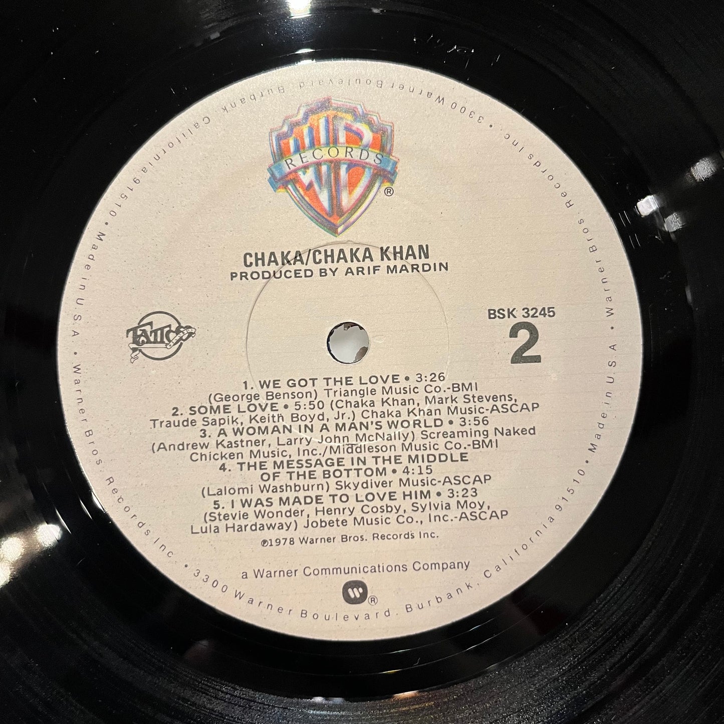 Chaka Khan Chaka LP Near Mint (NM or M-) Excellent (EX)