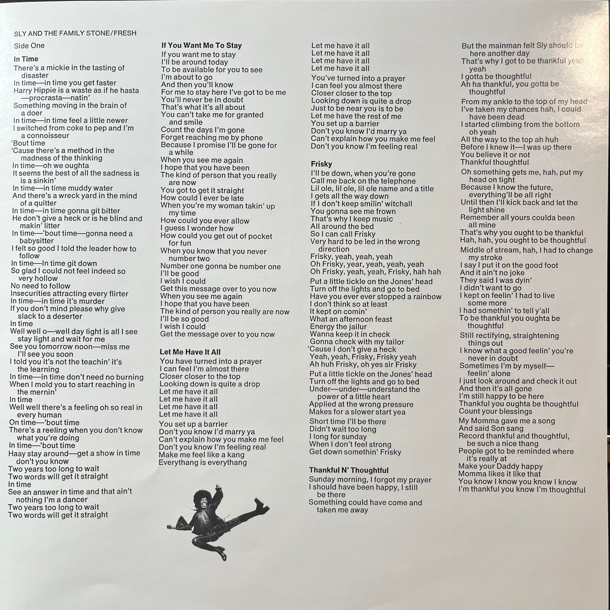 Sly & The Family Stone - Fresh (RED VINYL LP) | USED Near Mint (NM or M-) Excellent+ (EX+) - FUNK / USED *NEAR MINT*
