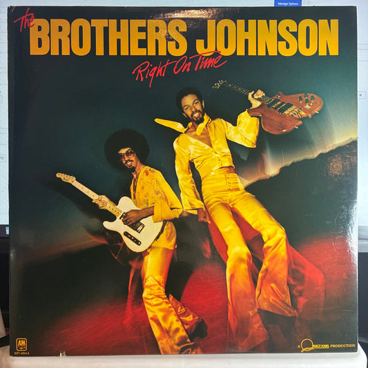Right On Time (VINYL) | Near Mint (NM or M-) Near Mint (NM or M-) - FUNK / USED *NEAR MINT*