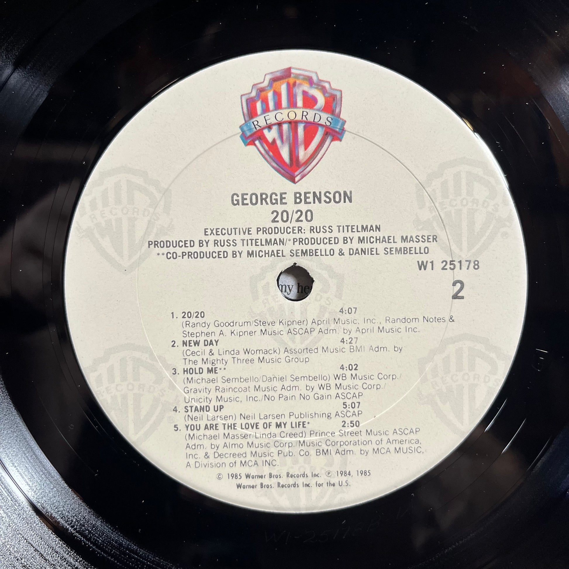 20/20 (LP) | Near Mint (NM) Near Mint (NM) - FUNK / USED *NEAR MINT*