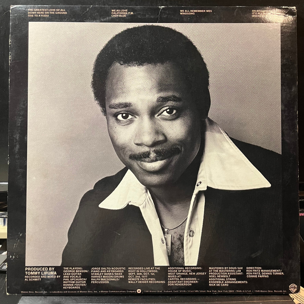 George Benson - Weekend In L.A. (VINYL 2xLP) | USED Near Mint (NM or M-) Excellent (EX) - FUNK / USED *NEAR MINT*