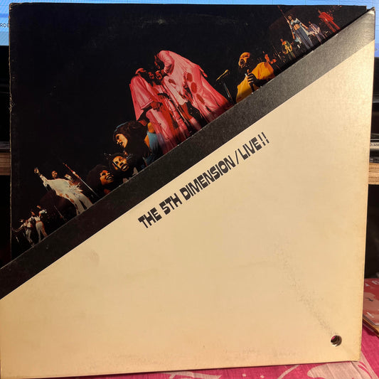 The Fifth Dimension - Live!! *PRESSWELL* | Near Mint (NM) Excellent (EX) - FUNK / USED *NEAR MINT*