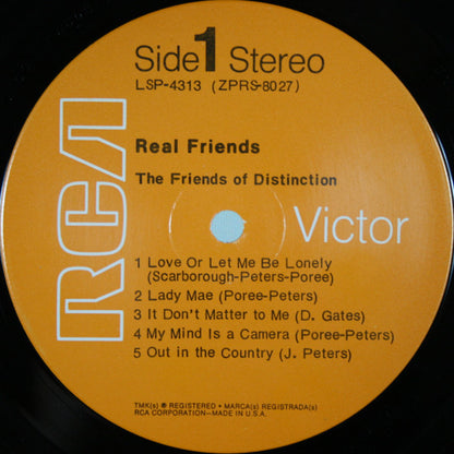 Real Friends (VINYL) | Near Mint (NM or M-) Very Good Plus (VG+) - FUNK / USED *NEAR MINT*