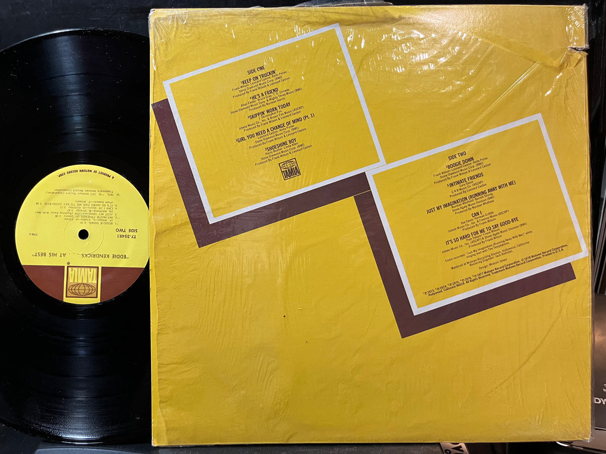 Eddie Kendricks - Eddie Kendricks At His Best (VINYL LP) | USED Near Mint (NM or M-) Near Mint (NM or M-) - FUNK / USED *NEAR MINT*