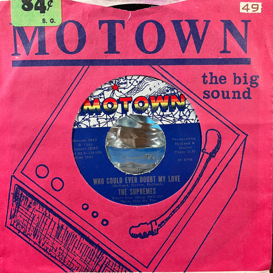 I Hear A Symphony / Who Could Ever Doubt My Love (7" VINYL) | Near Mint (NM or M-) Near Mint (NM or M-) - FUNK / USED *NEAR MINT*
