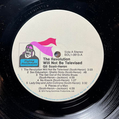 The Revolution Will Not Be Televised (VINYL) | Near Mint (NM) Excellent+ (EX+) - FUNK / USED *NEAR MINT*