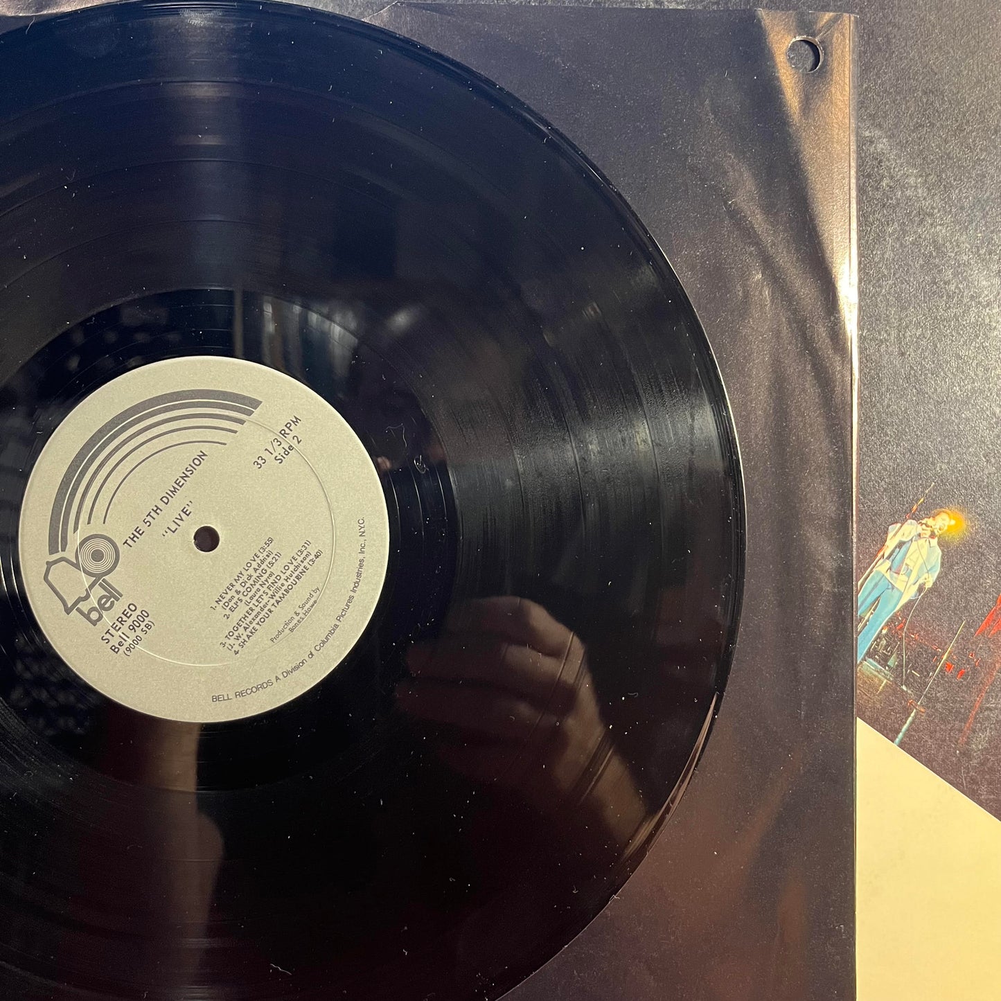 The Fifth Dimension - Live!! *PRESSWELL* | Near Mint (NM) Excellent (EX) - FUNK / USED *NEAR MINT*