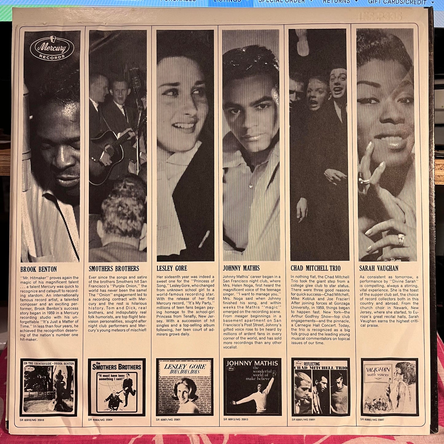 Clyde McPhatter - Live At The Apollo | Near Mint (NM) Near Mint (NM) - FUNK / USED *NEAR MINT*