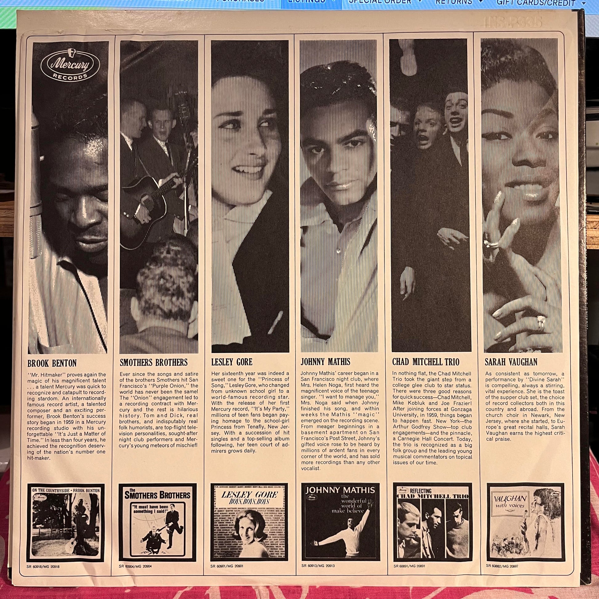 Clyde McPhatter - Live At The Apollo | Near Mint (NM) Near Mint (NM) - FUNK / USED *NEAR MINT*