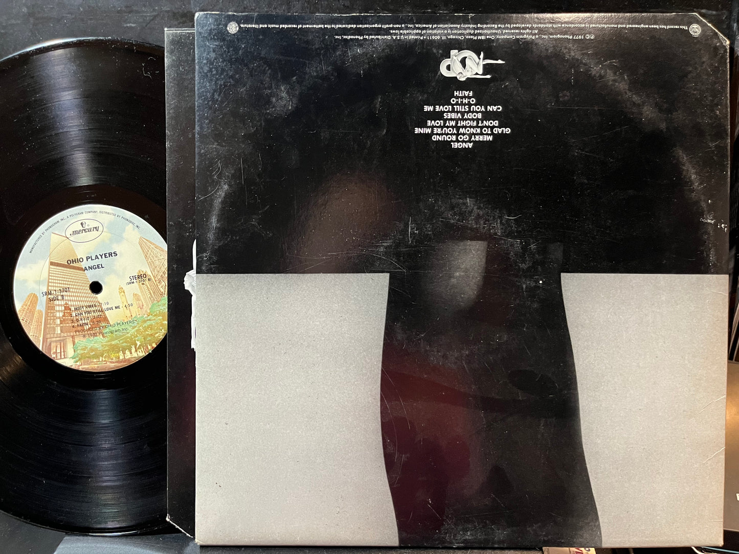 Ohio Players - Angel (VINYL LP Mercury SRM-1-3701 1977) | USED Near Mint (NM) Excellent+ (EX+) - FUNK / USED *NEAR MINT*