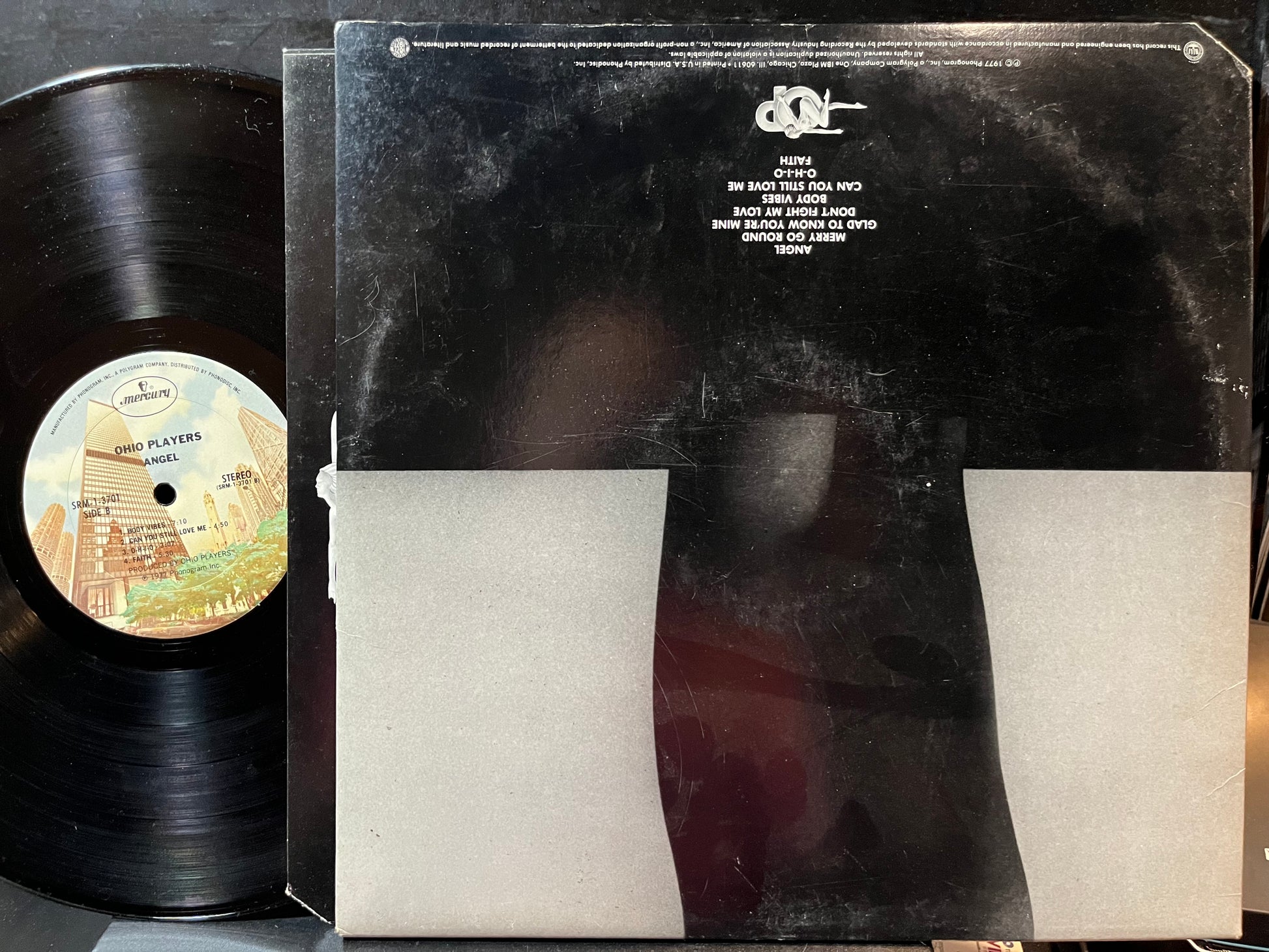 Ohio Players - Angel (VINYL LP Mercury SRM-1-3701 1977) | USED Near Mint (NM) Excellent+ (EX+) - FUNK / USED *NEAR MINT*