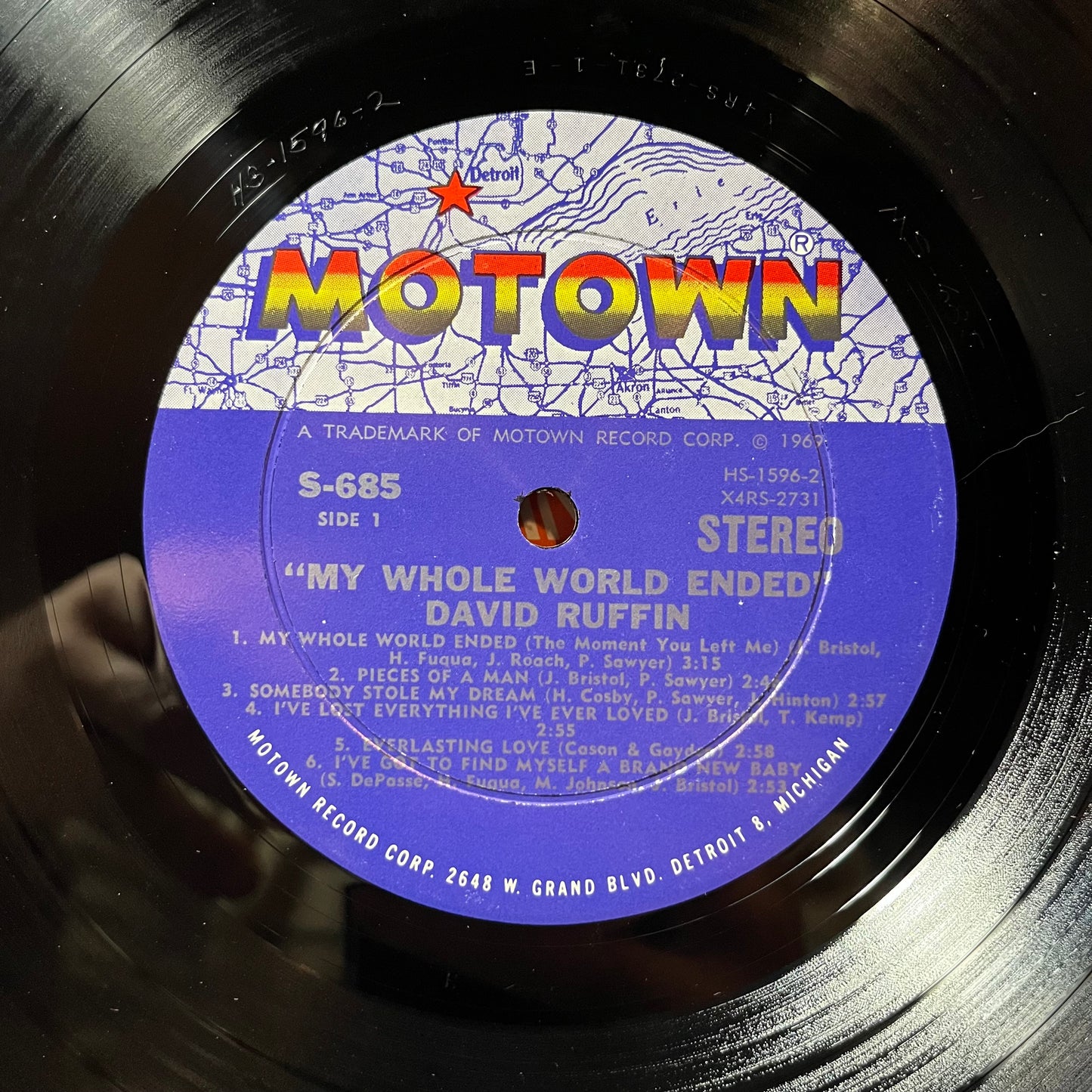 My Whole World Ended (VINYL) | - FUNK / USED *NEAR MINT*