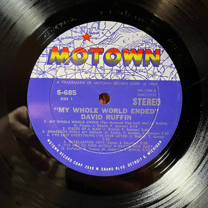 My Whole World Ended (VINYL) | - FUNK / USED *NEAR MINT*