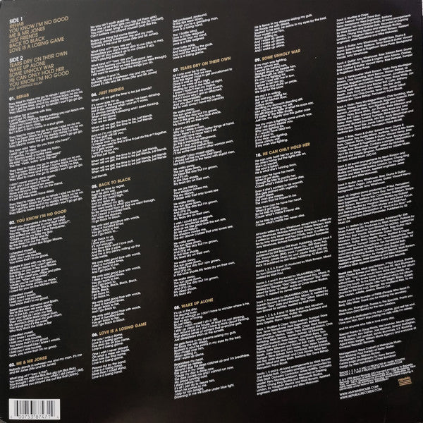 Back To Black (PINK VINYL) | Near Mint (NM or M-) Mint (M) - FUNK / USED *NEAR MINT*