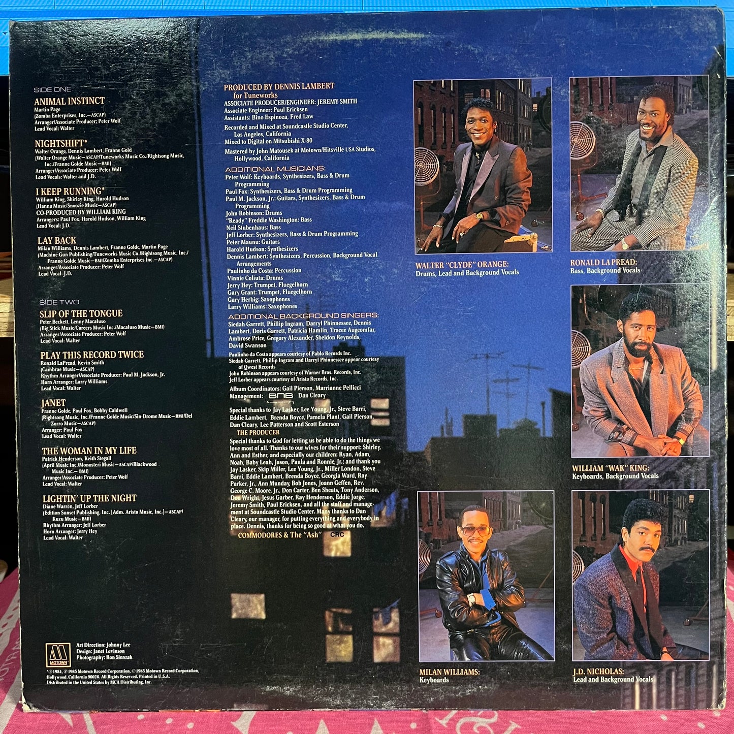 Commodores - Nightshift *CARROLLTON | Near Mint (NM) Very Good Plus (VG+) - FUNK / USED *NEAR MINT*