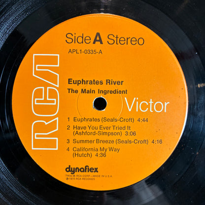 The Main Ingredient - Euphrates River (VINYL) | Very Good Plus (VG+) Excellent (EX) - FUNK / USED *VERY GOOD+*