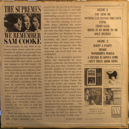 We Remember Sam Cooke (VINYL) | Very Good Plus (VG+) Very Good Plus (VG+) - FUNK / USED *VERY GOOD+*