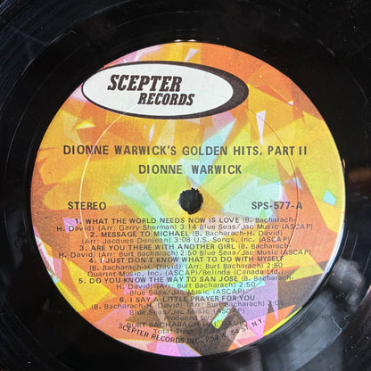 Golden Hits Part 2 (VINYL) | Very Good Plus (VG+) Excellent (EX) - FUNK / USED *VERY GOOD+*