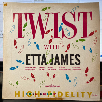 Twist With Etta James (VINYL) | Very Good Plus Plus (VG++) Very Good Plus (VG+) - FUNK / USED *VERY GOOD++*