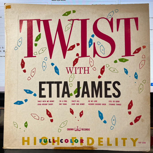 Twist With Etta James (VINYL) | Very Good Plus Plus (VG++) Very Good Plus (VG+) - FUNK / USED *VERY GOOD++*
