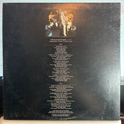 The Isley Brothers - 3 + 3 (VINYL) | Very Good Plus (VG+) Excellent (EX) - FUNK / USED *VERY GOOD+*