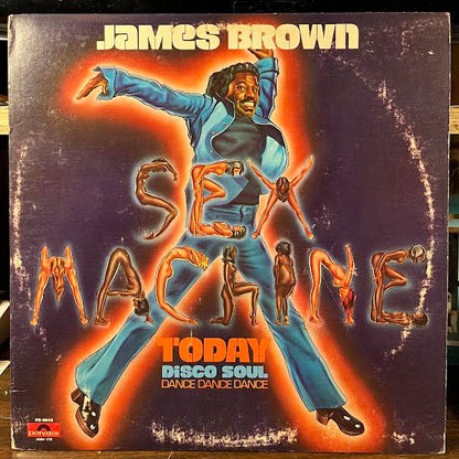 Sex Machine Today (VINYL) | Very Good Plus Plus (VG++) Very Good (VG) - FUNK / USED *VERY GOOD++*