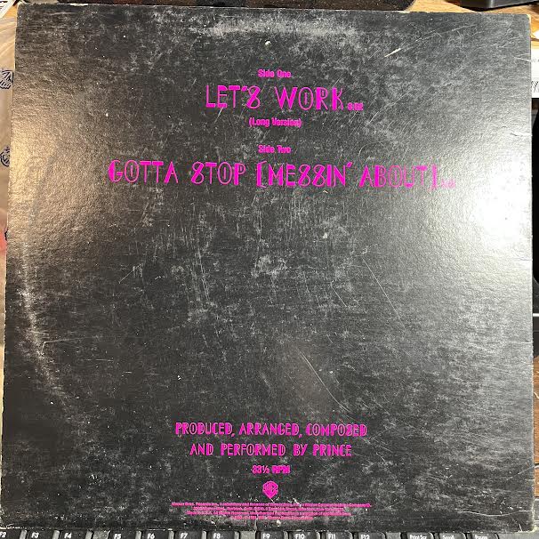 Let's Work (VINYL) | Very Good Plus (VG+) Very Good (VG) - FUNK / USED *VERY GOOD+*