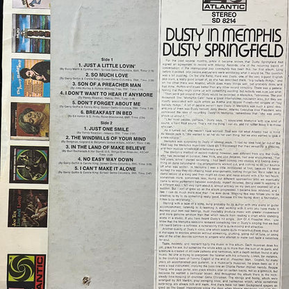 Dusty In Memphis (VINYL) | Very Good Plus (VG+) Very Good Plus (VG+) - FUNK / USED *VERY GOOD+*