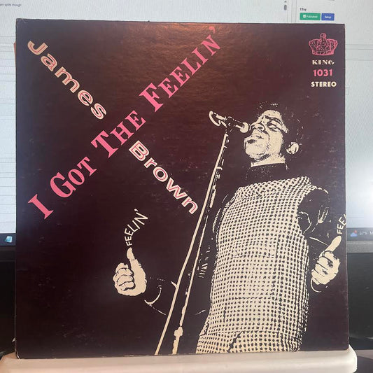 James Brown & The Famous Flames - I Got The Feelin' (VINYL) | Very Good Plus (VG+) Very Good (VG) - FUNK / USED *VERY GOOD+*