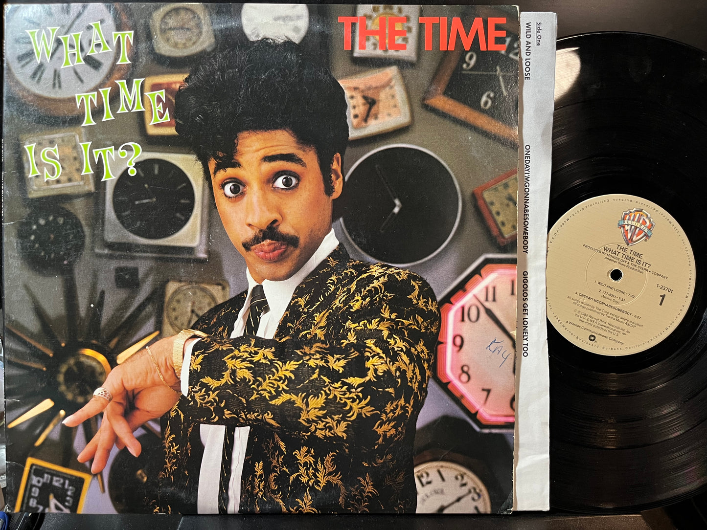 The Time - What Time Is It? (VINYL LP) | Very Good Plus (VG+) Excellent (EX) - FUNK / USED *VERY GOOD+*