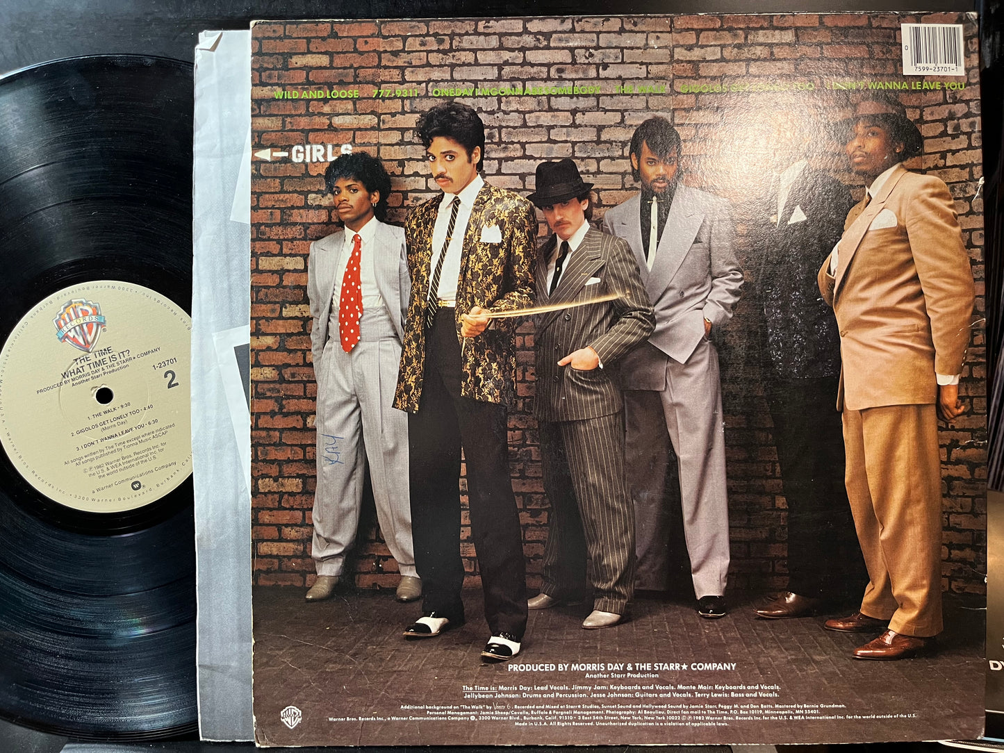 The Time - What Time Is It? (VINYL LP) | Very Good Plus (VG+) Excellent (EX) - FUNK / USED *VERY GOOD+*