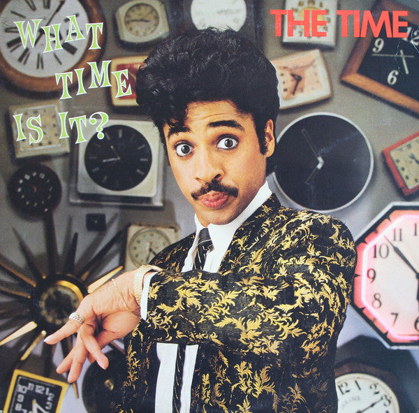 The Time - What Time Is It? (VINYL LP) | Very Good Plus (VG+) Excellent (EX) - FUNK / USED *VERY GOOD+*