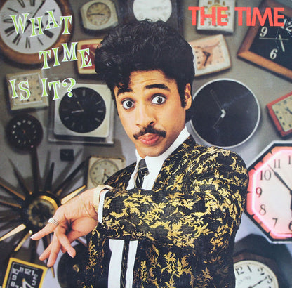 The Time - What Time Is It? (VINYL LP) | Very Good Plus (VG+) Excellent (EX) - FUNK / USED *VERY GOOD+*