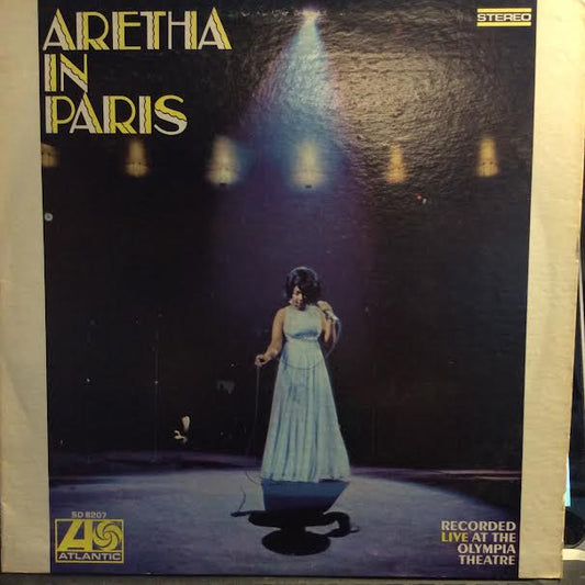 Aretha In Paris (VINYL) | Very Good Plus (VG+) Very Good Plus (VG+) - FUNK / USED *VERY GOOD+*
