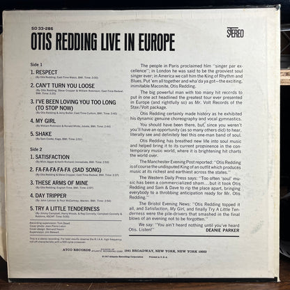 Live In Europe (VINYL) | Very Good Plus Plus (VG++) Very Good (VG) - FUNK / USED *VERY GOOD++*